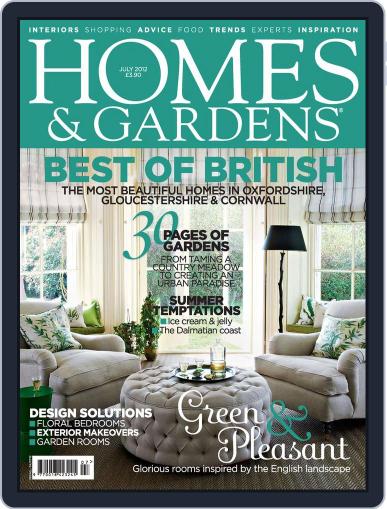 Homes & Gardens May 30th, 2012 Digital Back Issue Cover