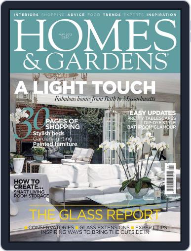 Homes & Gardens April 4th, 2012 Digital Back Issue Cover