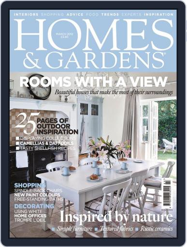 Homes & Gardens February 1st, 2012 Digital Back Issue Cover
