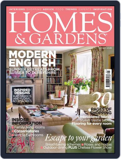 Homes & Gardens March 31st, 2011 Digital Back Issue Cover
