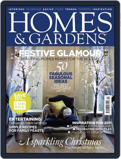Homes & Gardens December 2nd, 2010 Digital Back Issue Cover