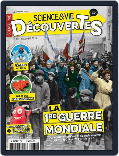 Science & Vie Découvertes November 1st, 2018 Digital Back Issue Cover