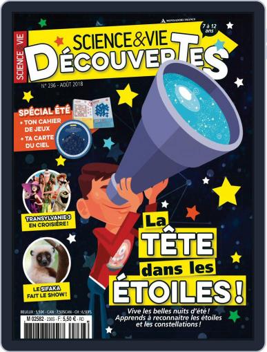 Science & Vie Découvertes August 1st, 2018 Digital Back Issue Cover