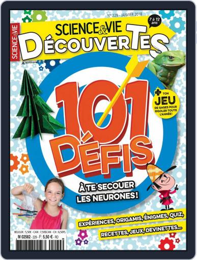 Science & Vie Découvertes January 1st, 2018 Digital Back Issue Cover