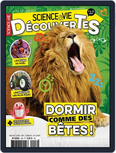 Science & Vie Découvertes December 1st, 2017 Digital Back Issue Cover