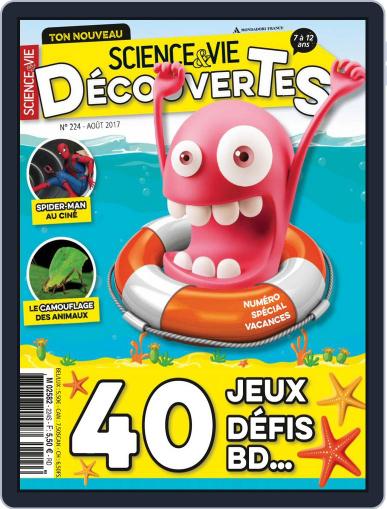 Science & Vie Découvertes August 1st, 2017 Digital Back Issue Cover