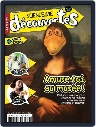 Science & Vie Découvertes November 1st, 2016 Digital Back Issue Cover