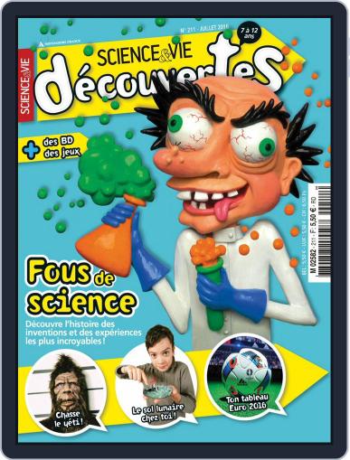 Science & Vie Découvertes June 8th, 2016 Digital Back Issue Cover