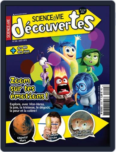 Science & Vie Découvertes August 1st, 2015 Digital Back Issue Cover