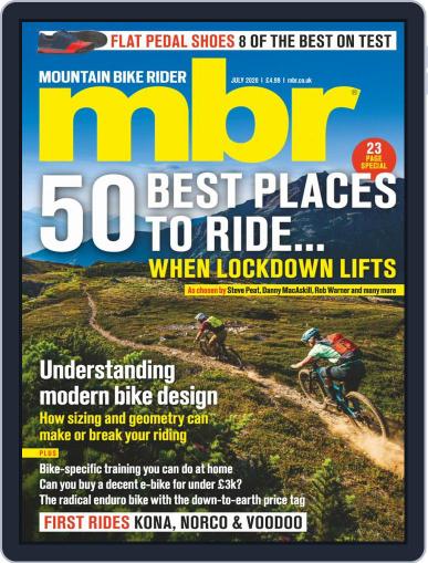 Mountain Bike Rider July 1st, 2020 Digital Back Issue Cover