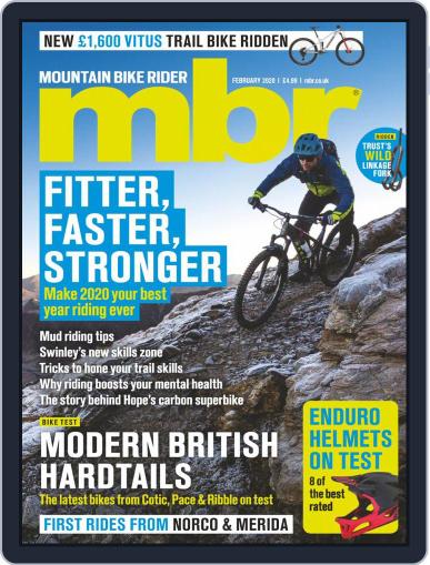Mountain Bike Rider February 1st, 2020 Digital Back Issue Cover