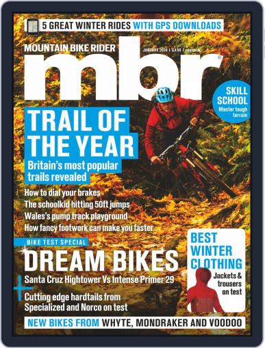 Mountain Bike Rider January 1st, 2020 Digital Back Issue Cover