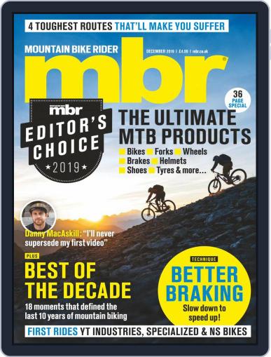 Mountain Bike Rider December 1st, 2019 Digital Back Issue Cover