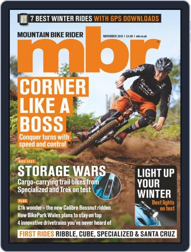 Mountain Bike Rider November 1st, 2019 Digital Back Issue Cover
