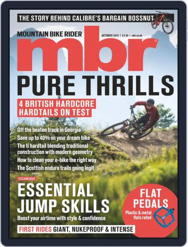 Mountain Bike Rider October 1st, 2019 Digital Back Issue Cover
