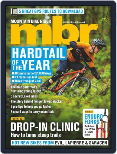 Mountain Bike Rider July 1st, 2019 Digital Back Issue Cover