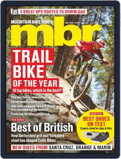 Mountain Bike Rider May 1st, 2019 Digital Back Issue Cover