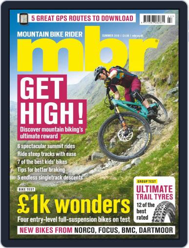 Mountain Bike Rider July 2nd, 2018 Digital Back Issue Cover