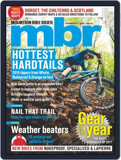 Mountain Bike Rider December 1st, 2017 Digital Back Issue Cover