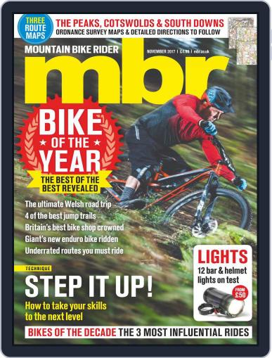 Mountain Bike Rider November 1st, 2017 Digital Back Issue Cover