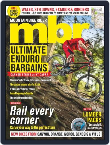 Mountain Bike Rider June 1st, 2016 Digital Back Issue Cover