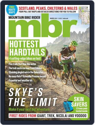 Mountain Bike Rider February 10th, 2016 Digital Back Issue Cover