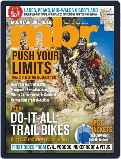 Mountain Bike Rider December 16th, 2015 Digital Back Issue Cover