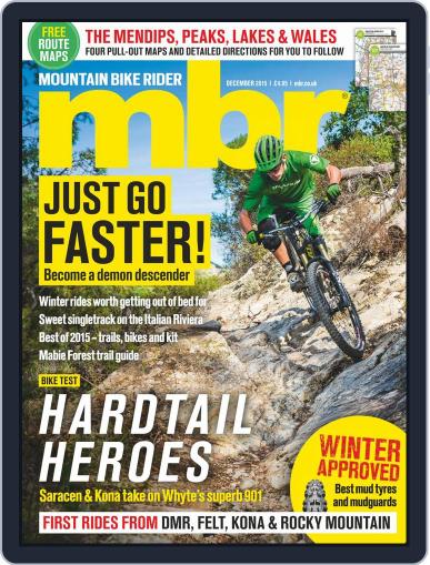 Mountain Bike Rider December 1st, 2015 Digital Back Issue Cover