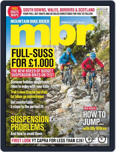 Mountain Bike Rider June 24th, 2015 Digital Back Issue Cover