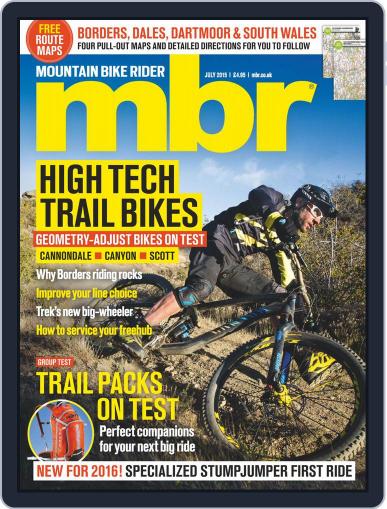 Mountain Bike Rider June 4th, 2015 Digital Back Issue Cover