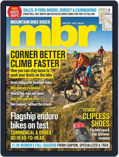 Mountain Bike Rider March 3rd, 2015 Digital Back Issue Cover
