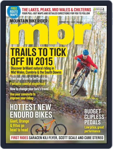 Mountain Bike Rider January 7th, 2015 Digital Back Issue Cover