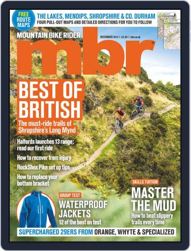Mountain Bike Rider November 11th, 2014 Digital Back Issue Cover