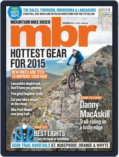 Mountain Bike Rider October 15th, 2014 Digital Back Issue Cover