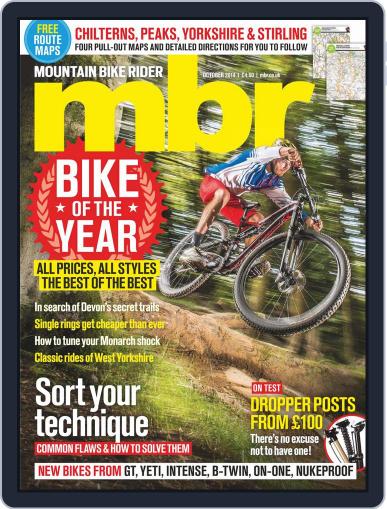 Mountain Bike Rider September 19th, 2014 Digital Back Issue Cover