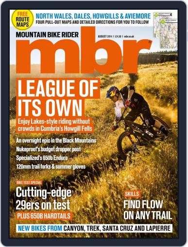 Mountain Bike Rider July 22nd, 2014 Digital Back Issue Cover