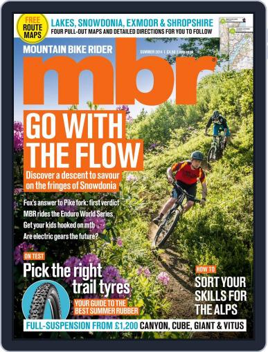 Mountain Bike Rider June 30th, 2014 Digital Back Issue Cover