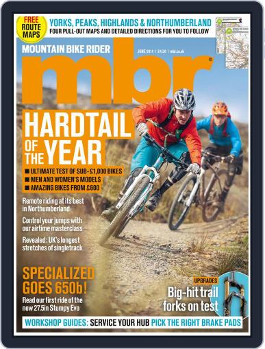 Mountain Bike Rider May 2nd, 2014 Digital Back Issue Cover