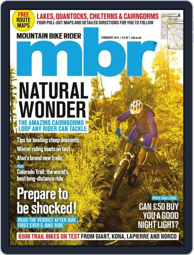 Mountain Bike Rider January 7th, 2014 Digital Back Issue Cover
