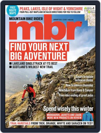 Mountain Bike Rider December 18th, 2013 Digital Back Issue Cover