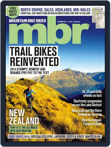 Mountain Bike Rider September 17th, 2013 Digital Back Issue Cover