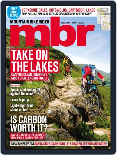 Mountain Bike Rider July 19th, 2013 Digital Back Issue Cover
