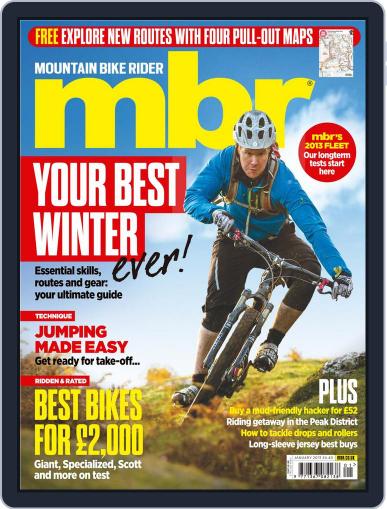 Mountain Bike Rider December 13th, 2012 Digital Back Issue Cover