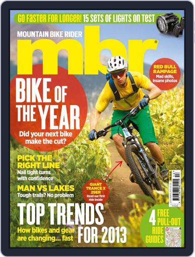 Mountain Bike Rider November 13th, 2012 Digital Back Issue Cover