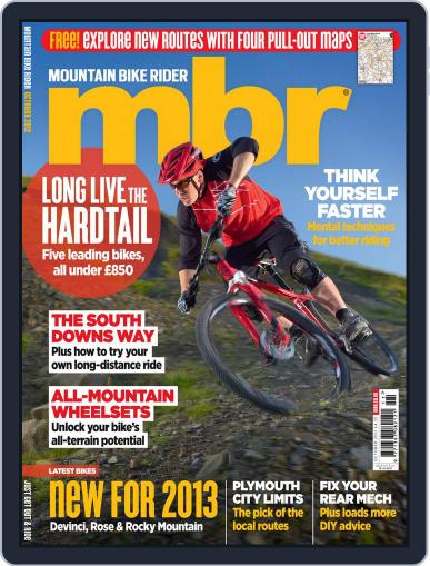 Mountain Bike Rider September 13th, 2012 Digital Back Issue Cover