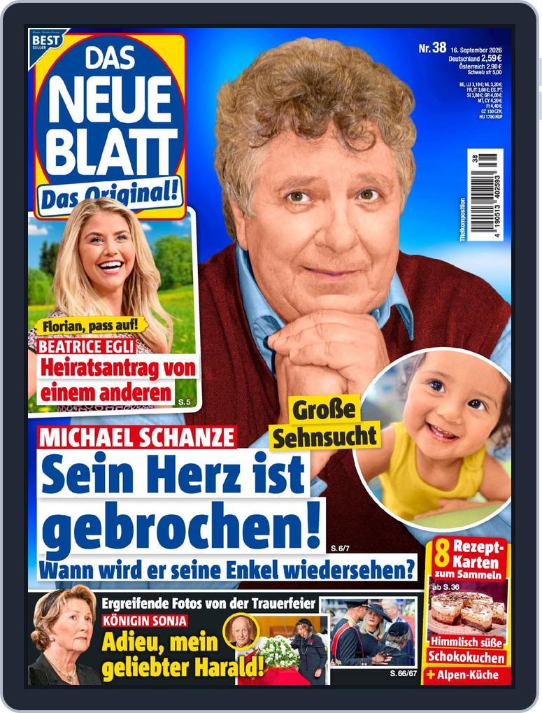 Das neue Blatt (Digital) Subscription                    September 16th, 2026 Issue