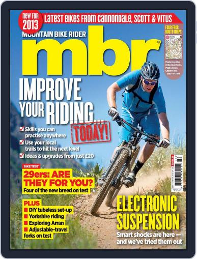 Mountain Bike Rider August 23rd, 2012 Digital Back Issue Cover