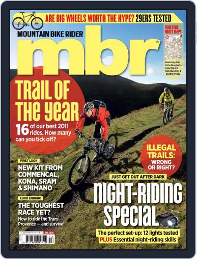 Mountain Bike Rider November 9th, 2011 Digital Back Issue Cover