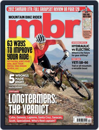 Mountain Bike Rider October 20th, 2011 Digital Back Issue Cover