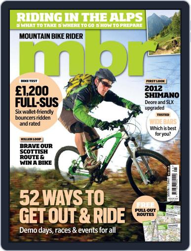 Mountain Bike Rider April 13th, 2011 Digital Back Issue Cover